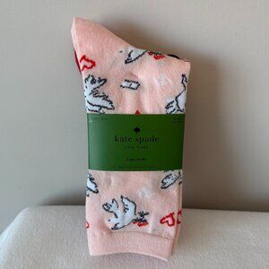 NWT - Kate Spade 3 pk Crew Socks - One Size